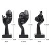 Suerhatcon 3 Piece Abstract Face Statues for Home Decor, Thinker