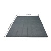 7 X 14 ft Heavy Duty Black PVC Coated Dump