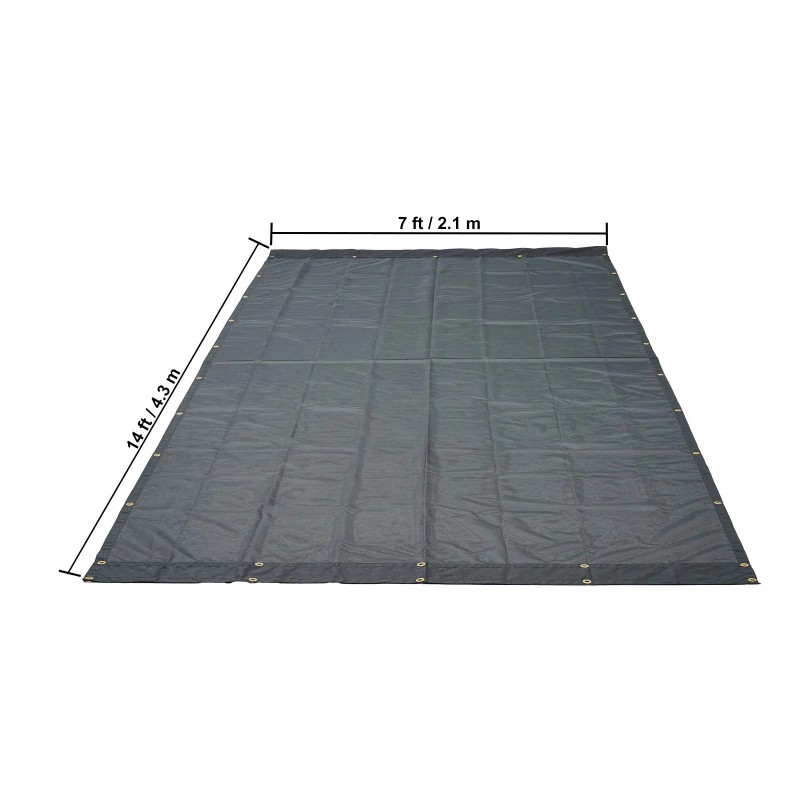 7 X 14 ft Heavy Duty Black PVC Coated Dump
