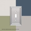 Franklin Brass W35067-SN-C Classic Beaded Triple Decorator Wall Plate/Switch Plate/Cover,