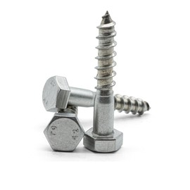 Hippo Hardware M8 (8mm X 25mm) Coach Screws A2 Stainless Steel Hex Head Lag Bolts Wood Screw DIN 571 (Pack of 10)