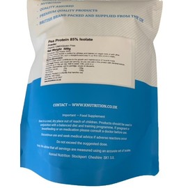 Organic Pea Protein Isolate Powder 500g Knutrition