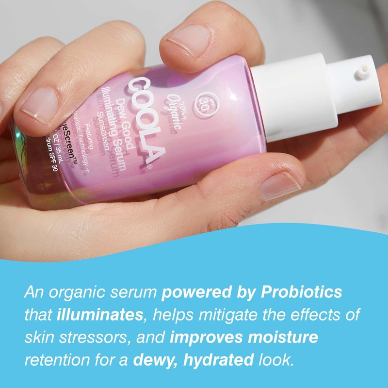 COOLA Dew Good Illuminating SPF Face Serum SPF 30 35ml