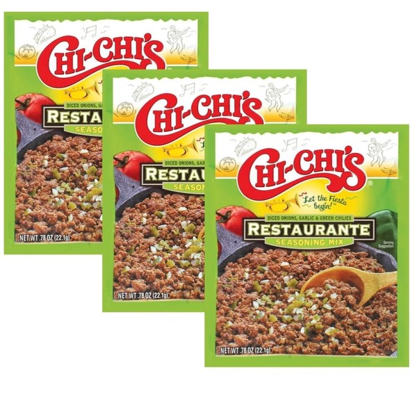 Chi-Chi's Fiesta Restaurante Seasoning Mix (Pack of 3) with Deal Dave card