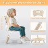 CuFun Kids Table & Chairs Set (2 Chairs) Height Adjustable