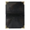 Black Faux Leather Travel Card Wallet ID, Railcard, Bus Pass