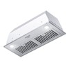 Hermitlux 30 inch Built-in/Insert Range Hood, 600 CFM 3 Speed