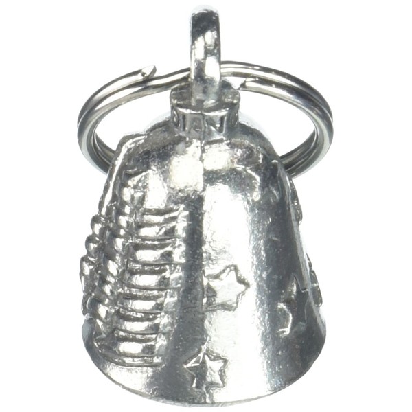 Hot Leathers BEA1028 Silver Old Glory Guardian Bell