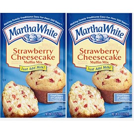 The Marvelous Martha White Muffin Mix (Strawberry Cheesecake)