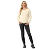 GRECERELLE Women's Fall & Winter Casual Loose Sweater Crewneck Drop