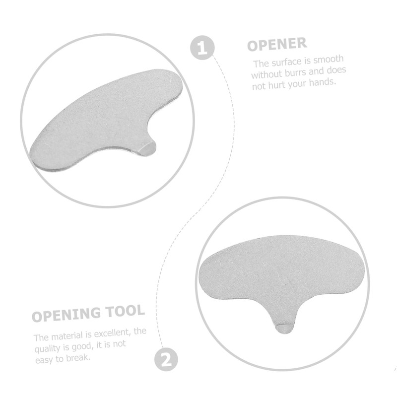 SHOWERORO 50pcs Macadamia Nut Opener Iron Shell Solid Structure for