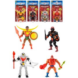 Masters of the Universe 987M-GNN84 Origins Figure, M Assortment, Set of 4, Sold in Box, 6 Years Old and Up