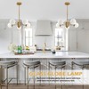 Bagood 5-Light Globe Sputnik Chandelier Mid Century Sputnik Chandeliers Modern