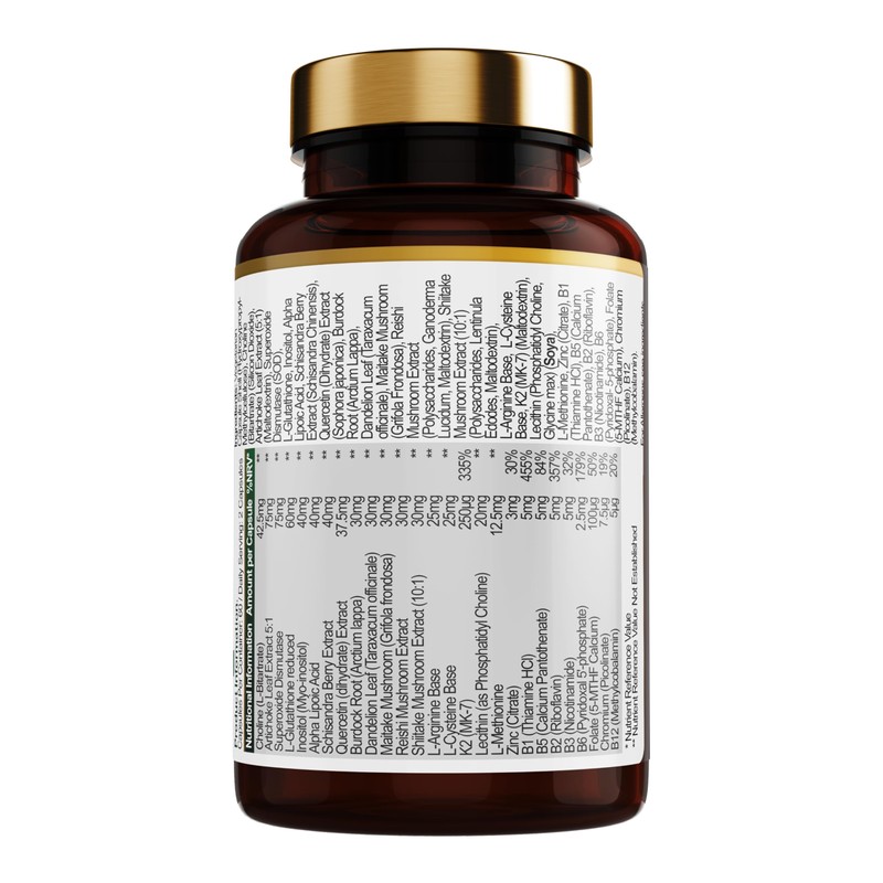 Royal Oak Health Liver Health Complex - 60 Vegan Capsules,