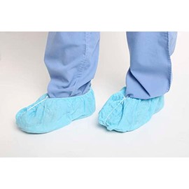 MediChoice Shoe Covers, Disposable, Standard, Slip-Resistant, Spunbond Polypropylene, XL, Blue, 1314077727 (Case of 300)