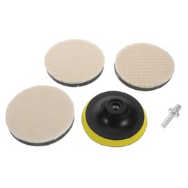 GRIRIW Car Detailing Kit Drill Polishing Pad Set 3 Pads in Coarse Medium Fine Car Waxing Buffing