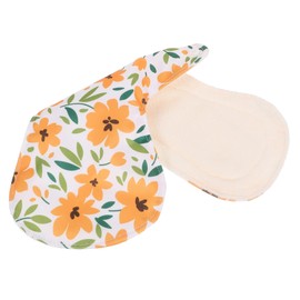 Healeved Comfortable Bamboo Fiber Sanitary Napkin Reusable Washable for Women Button Fastening for Travel