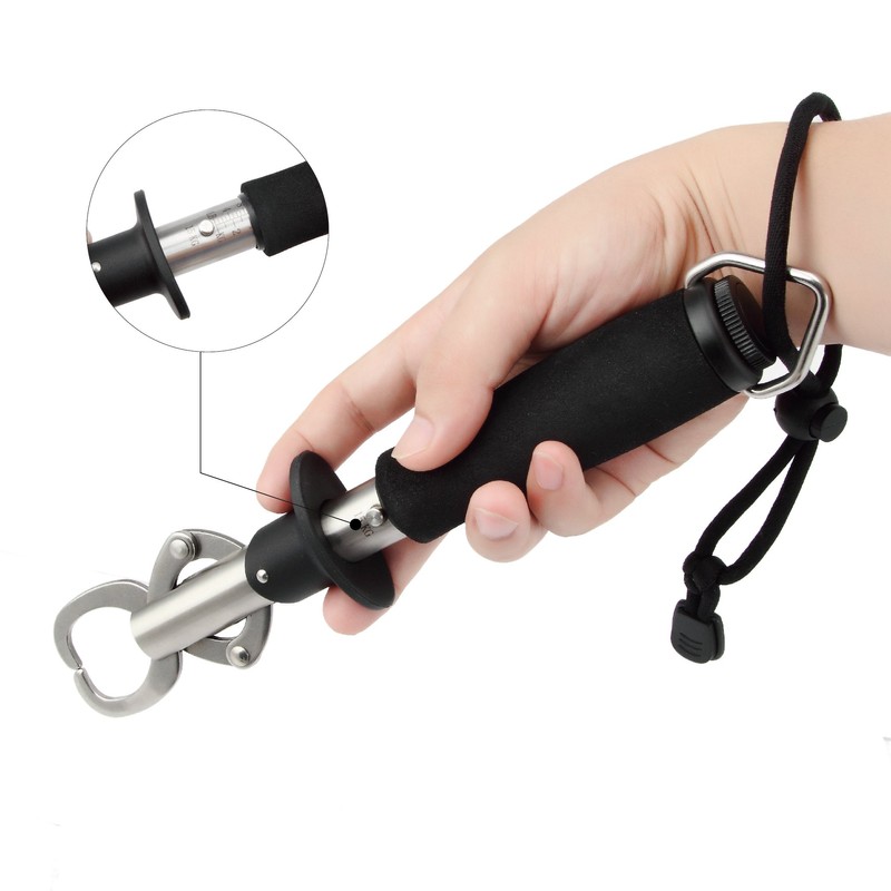 Crazy Shark Portable Stainless Steel Fish Lip Grabber Gripper Grip