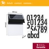Paulmann Neda 94694 Solar LED Outdoor Light House Number Light