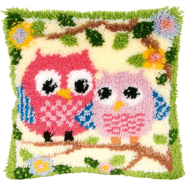 Beyond Your Thoughts DIY Latch Hook Kits Cute Yellow Owl