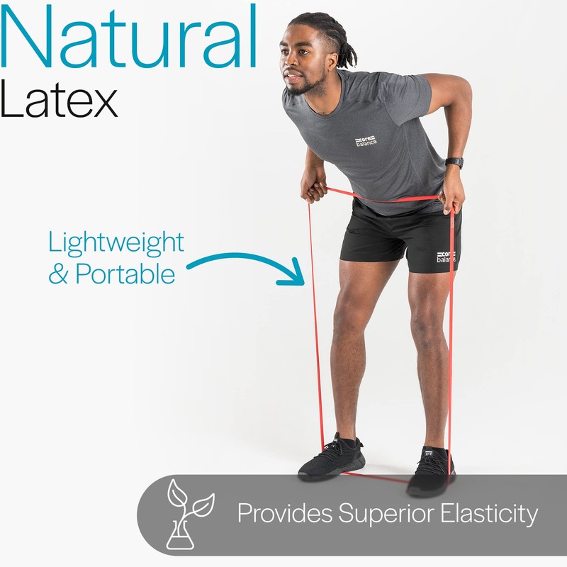 Core Balance Long Loop Resistance Band For Assisted Pull Ups