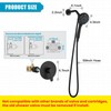 brassqueen Magnetic Shower Faucet Set with 5-Settings Handheld Spray Magnetic