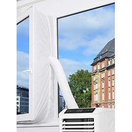 homeX Window Seal for Mobile Air Conditioner/Air Conditioning Unit - Easy Attachment No Drilling - Suitable for Numerous Window Types - 400 cm