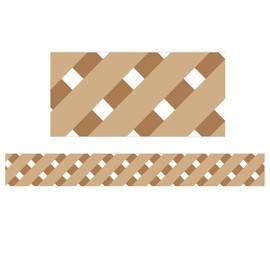 Creative Teaching Press Lattice (Positively Plants, EZ Border) Classroom Decor Wall Border