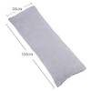 1 MIDDLE ONE Body Pillow Cover, Cylindrical Body Pillow Cover,