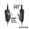 ERIPHA CP100d CP200 Radio Earpiece Compatible with Motorola BPR40 CLS