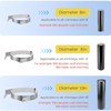 6DP-XRB DuraPlus 10" Extended Chimney Roof Bracket, Stainless Steel Chimney