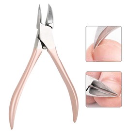 Zetiling Alicate de uñas, pedicura Cortador de uñas Cortador de uñas Uña Uña del pie Clipper Profesional de Acero Inoxidable Pedicura Herramienta de manicura Durable para Usar(#1)