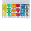 24PCS Car Blade Fuses Zinc Alloy Fuse Assortment Set Automobile