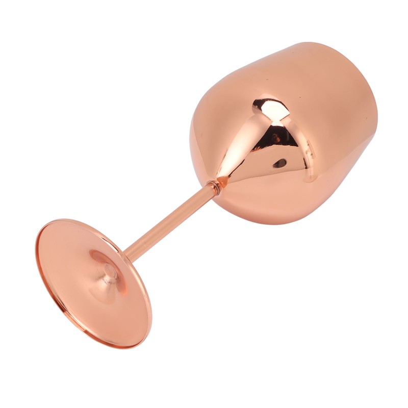 Wine Goblet Stainless Steel Beautiful Elegant Metal Champagne Goblet for