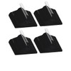 SKM 100 pcs Clothes Hanger Set Anti-Slip Black Velvet (Weight-12KG)