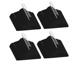 SKM 100 pcs Clothes Hanger Set Anti-Slip Black Velvet (Weight-12KG)