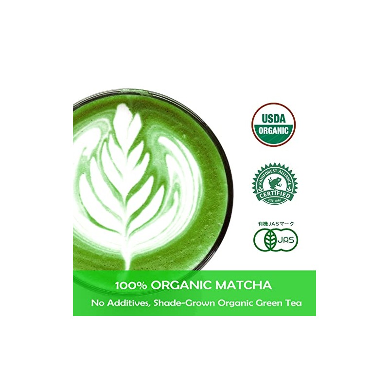 Organic Culinary Grade Matcha Green Tea Powder - 4 oz