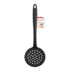 Metaltex Basic Kitchen Skimmer, Nylon, Black, 25 x 15 x