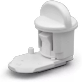 Thetford 94156 Plastic Replacement Hatch Thumb Lock - Polar White