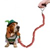 Oktoberfest Dog Hot Dog Sausage Wurst Funny Leash with Comfortable
