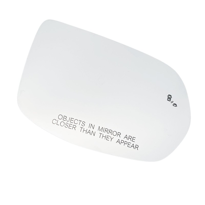 Passenger Right Side Mirror Glass w/Blind Spot Without Auto Dimming