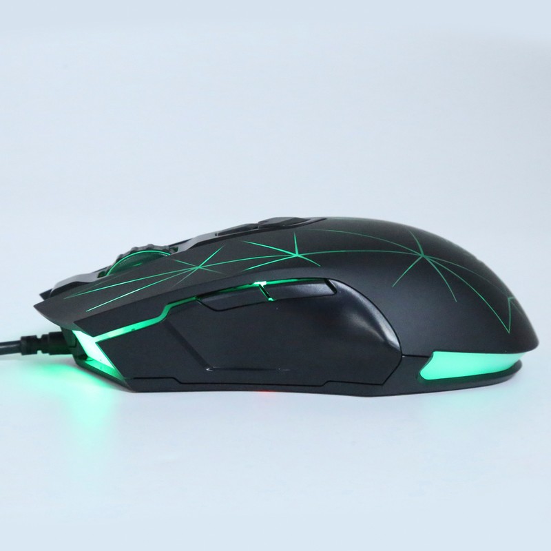 AJAZZ Wired Mouse USB RGB Desktop Laptop Gaming Adjustable DPI