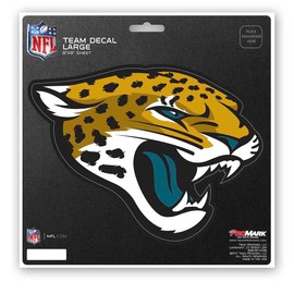Fanmats 62609: Jacksonville Jaguars Large Decal Sticker