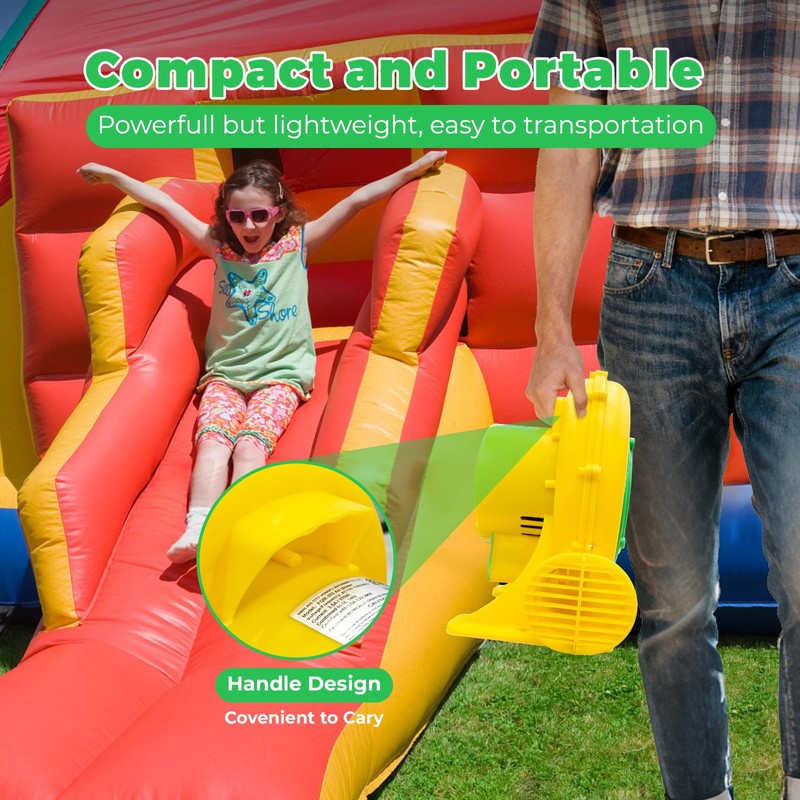 GOFAFALO Bounce House Blower Air Blower for Bounce House Water