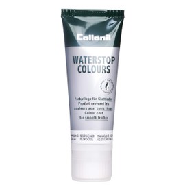 [コロニル] 防水補色クリーム ウォーターストップカラーズ 75ml 皮革に栄養とツヤを与える 防水効果 革製品を柔らかくする アーモンドオイル使用 靴 バック 小物 ワイン Free