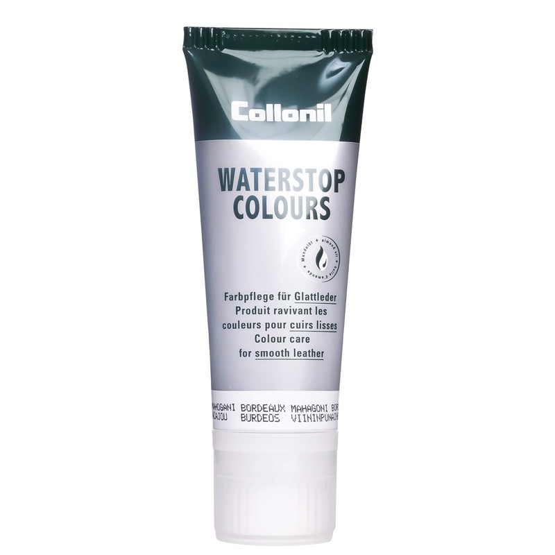 [コロニル] 防水補色クリーム ウォーターストップカラーズ 75ml 皮革に栄養とツヤを与える 防水効果 革製品を柔らかくする アーモンドオイル使用 靴 バック