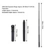 Invisible Selfie Stick 120cm 2-in-1 Aluminum Alloy Extension Pole Selfie