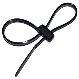Cable Ties Double Head 200 x 4.8 mm Black Pack of 100