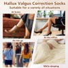 1 Pair Bunion Corrector Big Toe Straightener with Heel Strap