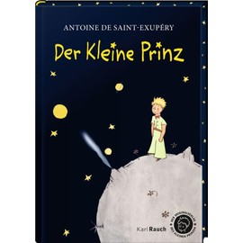 Der kleine Prinz. Black: Klassische Ausgabe mit Farbschnitt und glitzernden Sternen